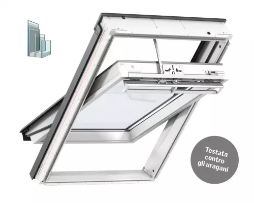 Finestra Velux GGU INTEGRA Triple Protezione elettrica a Ragusa.