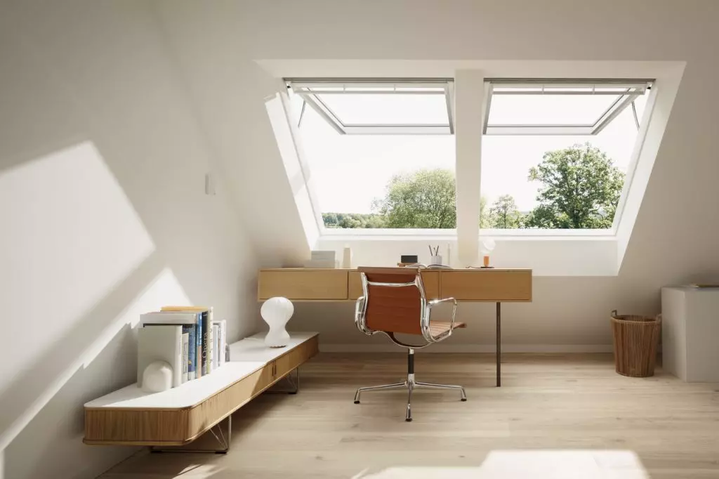 Finestra per tetti a falda GPU INTEGRA con apertura elettrica Velux - immagine 4
