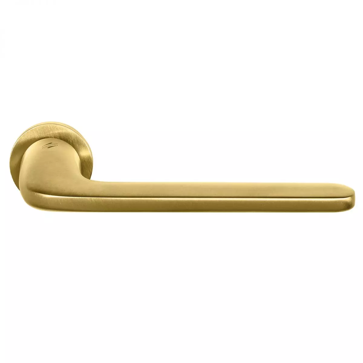 Maniglia per porta Roboquattro Colombo Design con rosetta minimale Zero Evolution
