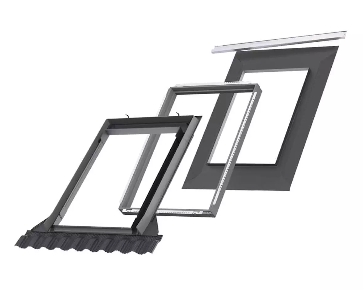 Raccordo Velux EDW e kit BDX per installazione professionale