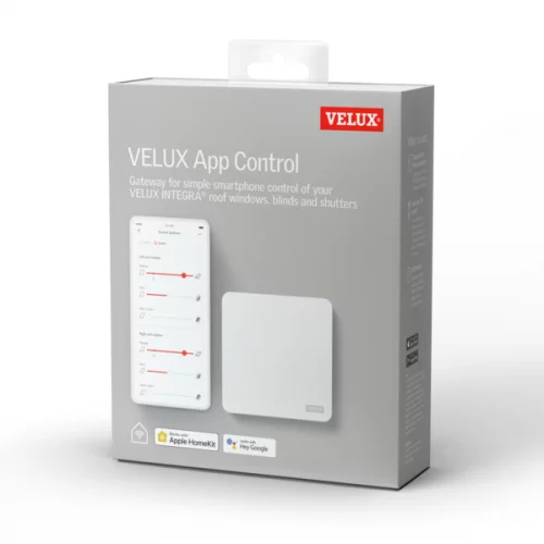 Confezione del gateway VELUX App Control KIG 300 per la gestione smart della casa